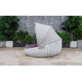 Стильный дизайн полиэтилена ротанга шезлонг или кушетка для Открытый сад Патио пляж бассейн плетеные интерьера